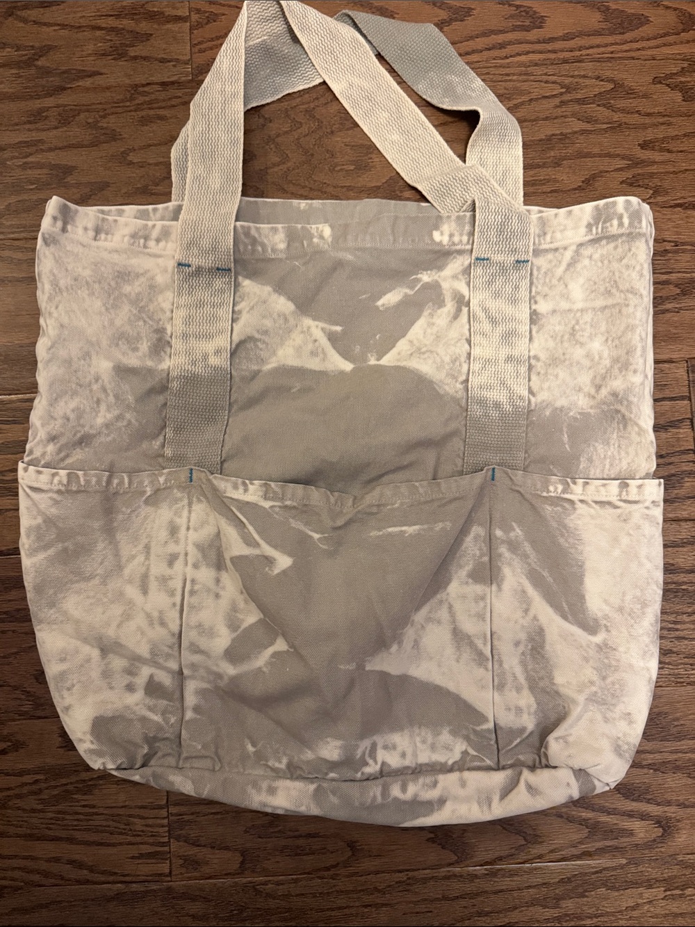 Unbranded Cream Velvet Tote Bag